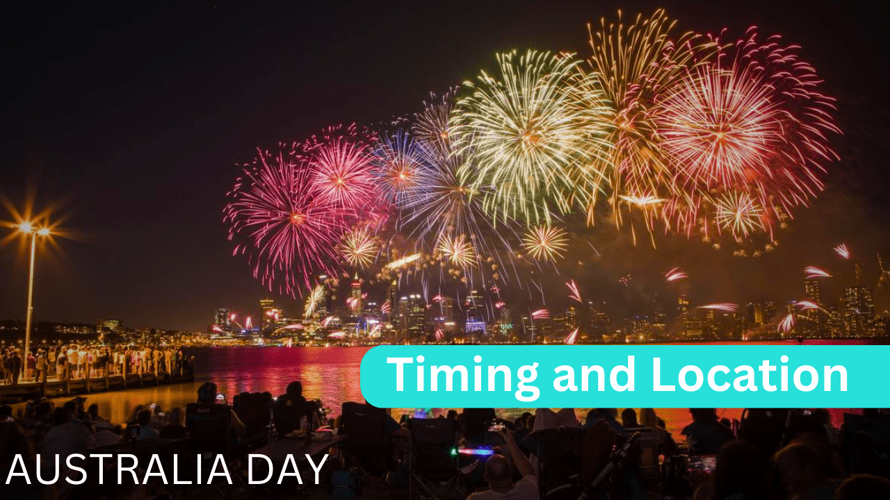 Australia Day 2024 in Perth Celebration and Fireworks Timing